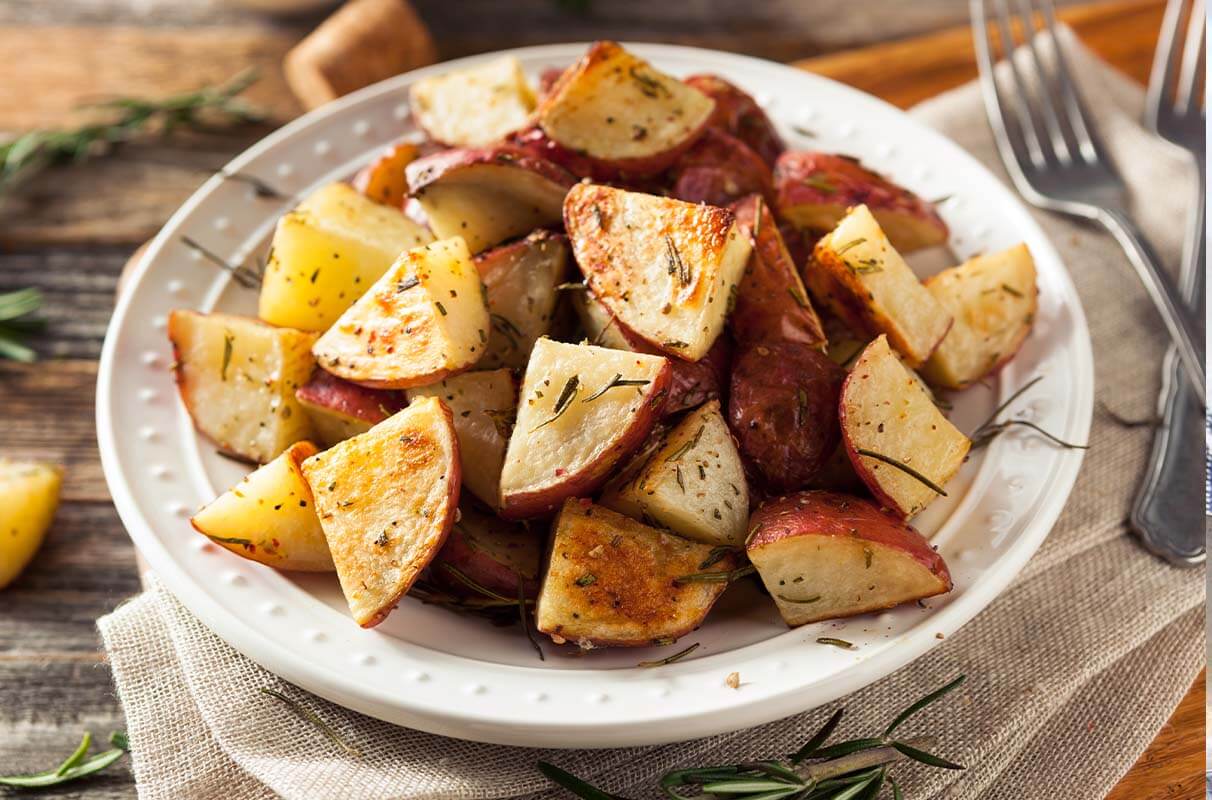 roasted potatoes